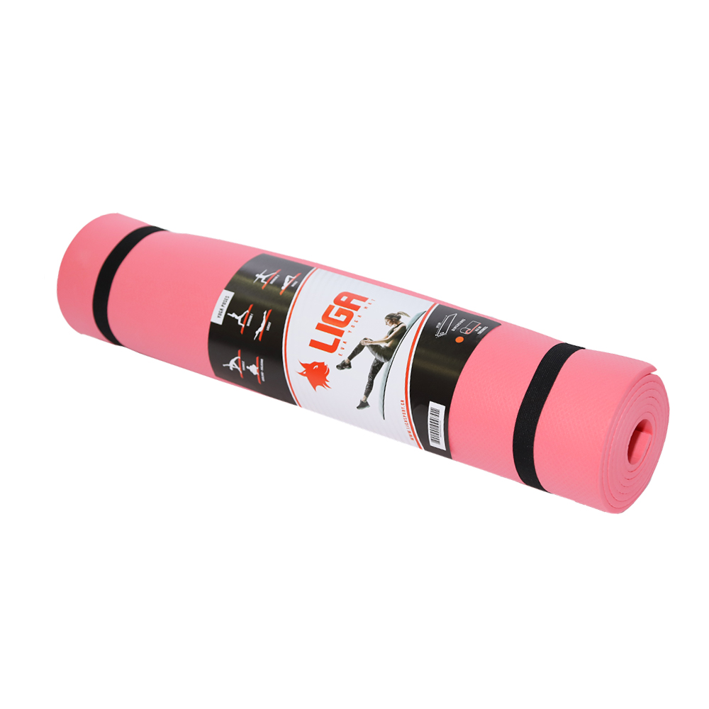 Στρώμα γυμναστικής EVA (EVA mat) 173εκ.*61εκ.*0,4εκ (ροζ) LIGASPORT*