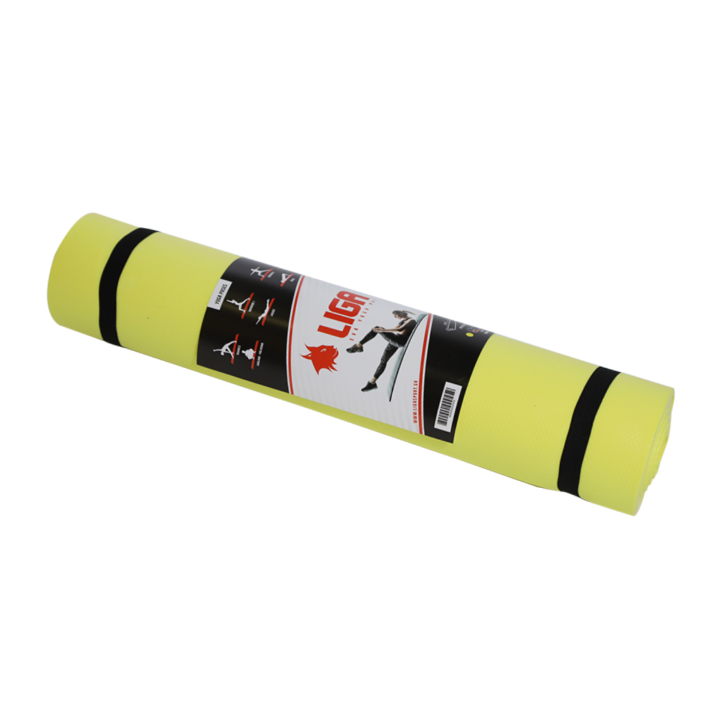 Στρώμα γυμναστικής EVA (EVA mat) 173εκ.*61εκ.*0,6εκ (κιτρινο) LIGASPORT*