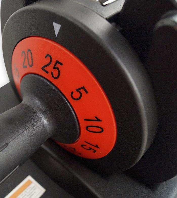DUMBBELL REGOLABILE 2.5-24 KG