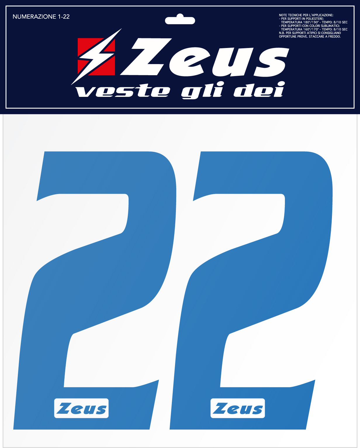 NUMERAZIONE 1-22