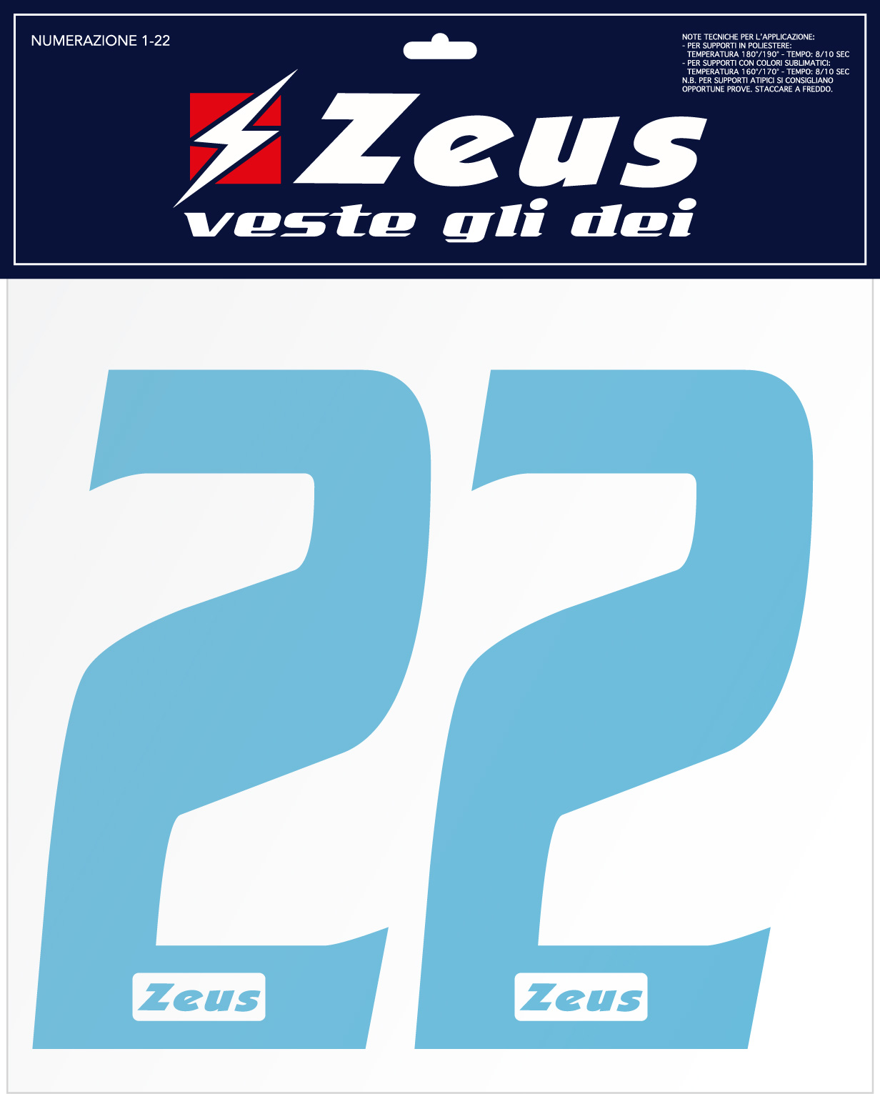 NUMERAZIONE 1-22