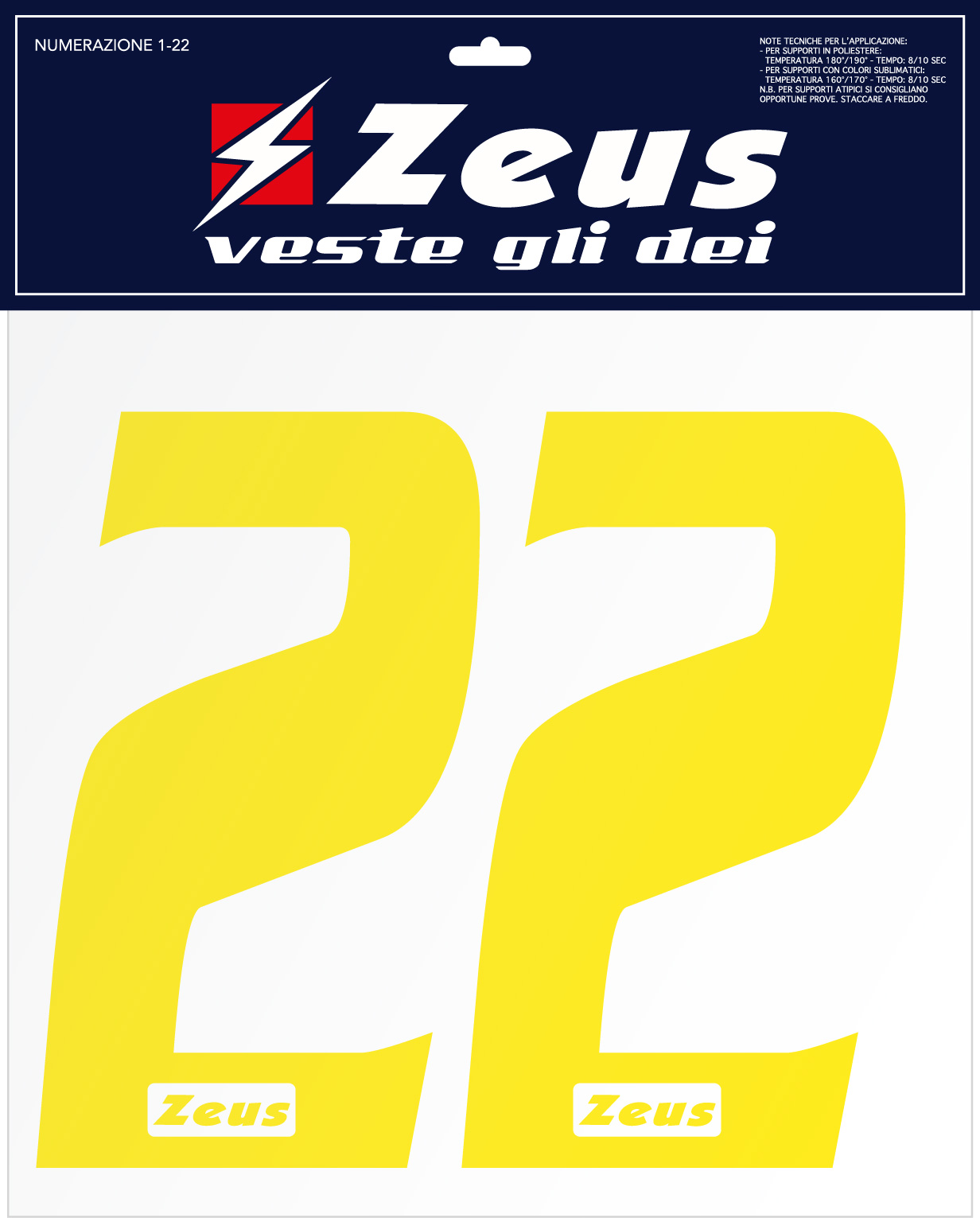 NUMERAZIONE 1-22