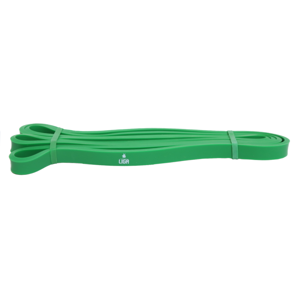 Λάστιχο αντίστασης (heavy duty latex band) (χρώμα πράσινο) 208εκ.*4,5εκ.*1,3εκ LIGASPORT*