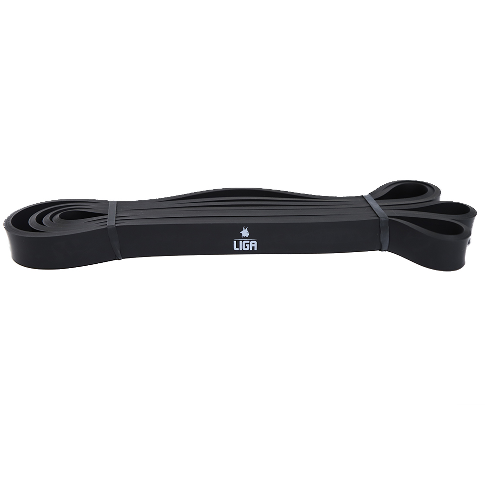 Λάστιχο αντίστασης (heavy duty latex band) (χρώμα μαύρο) 208εκ.*4,5εκ.*1,9εκ LIGASPORT*