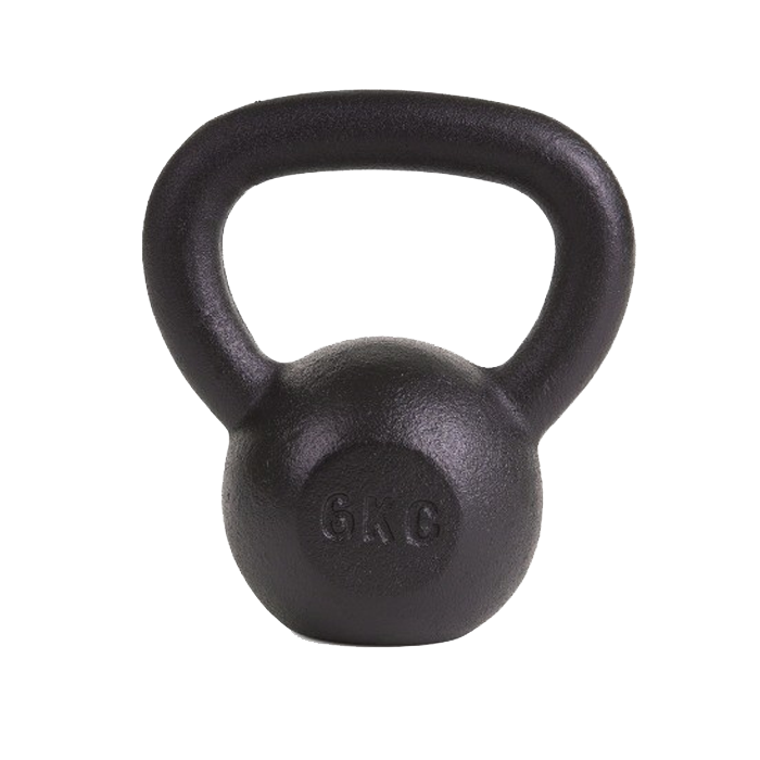 CAST IRON KETTLEBELL 6kg LIGASPORT