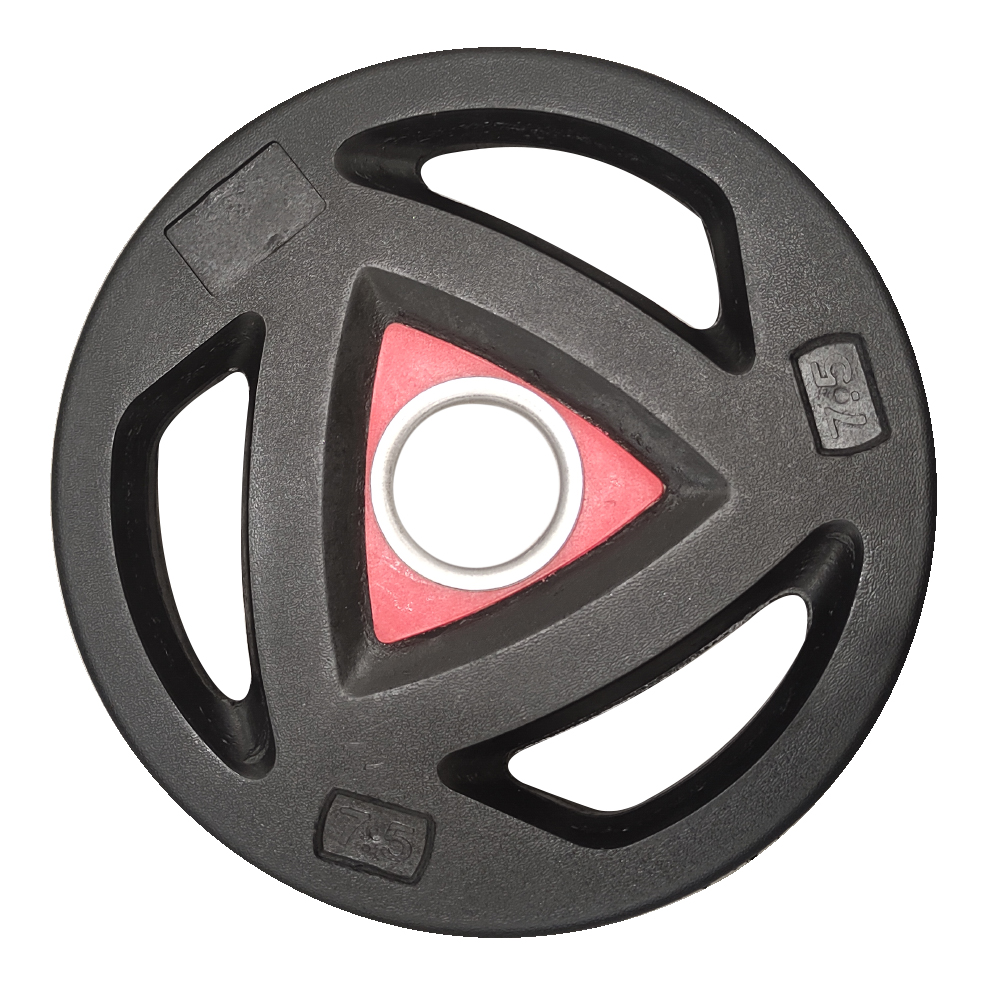 RUBBER WEIGHT LIFTING PLATE 7,5kg (Φ50) LIGASPORT