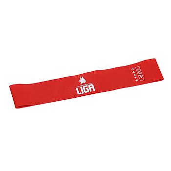ΛΑΣΤΙΧΟ ΠΟΔΙΩΝ LATEX 60εκ.*5εκ.*0,09εκ (χρώμα κόκκινο) LIGASPORT*