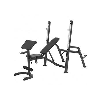 OLYMPIC 3 IN 1 BENCH WITH LEGS CURLS MULTI(ΠΑΓΚΟΣ ΑΣΚΗΣΕΩΝ 3 ΣΕ 1 ΜΕ ΟΡΘΟΣΤΑΤΕΣ) LIGASPORT