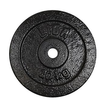 CAST IRON DISCS 10kg (Φ28) LIGASPORT