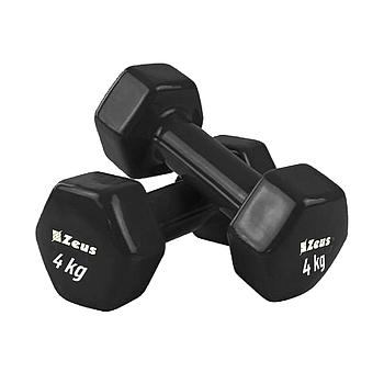 VINYL DUMBBELL 4KG x 2